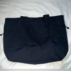 Side-Cinch Shopper Bag BLK ONE SIZE